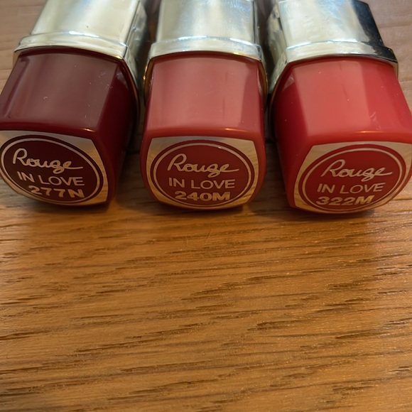 NEW - Lancôme set of 3 Rouge In Love lipsticks - Picture 4 of 4